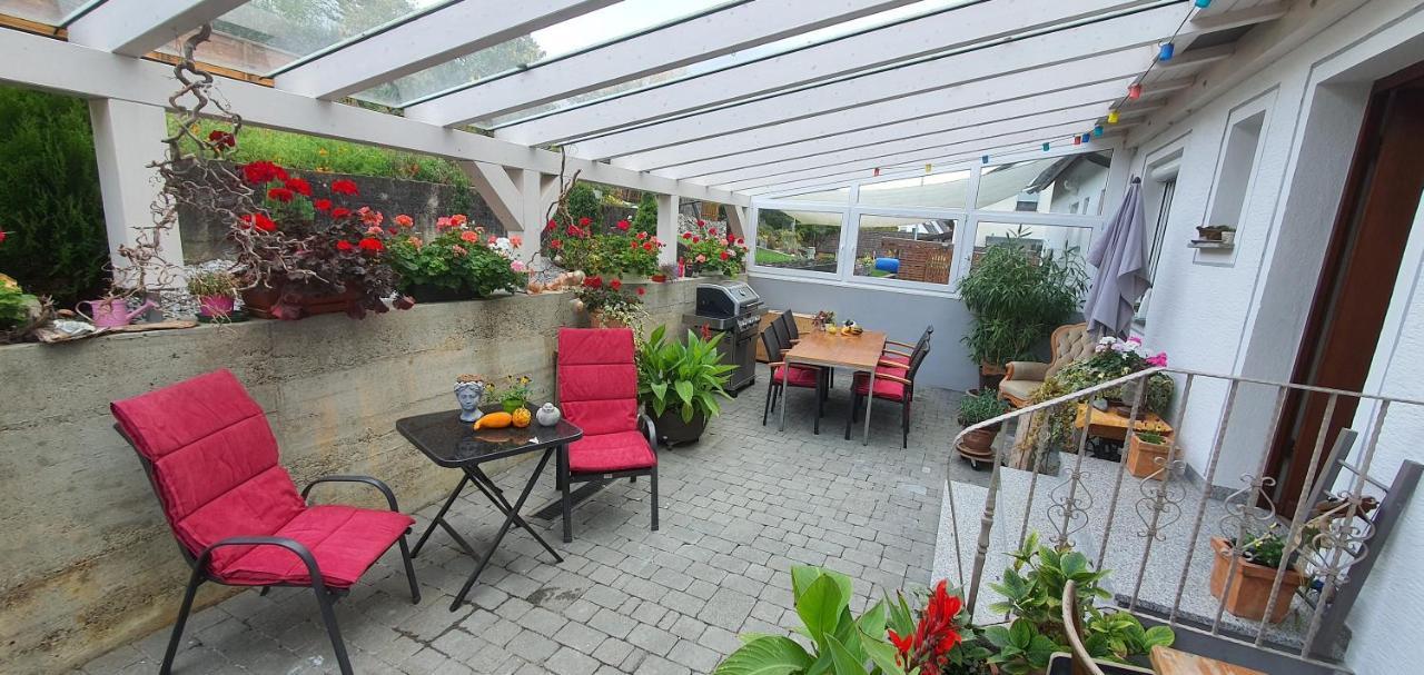 Ferienwohnung Auszeit Zwiefalten Ngoại thất bức ảnh